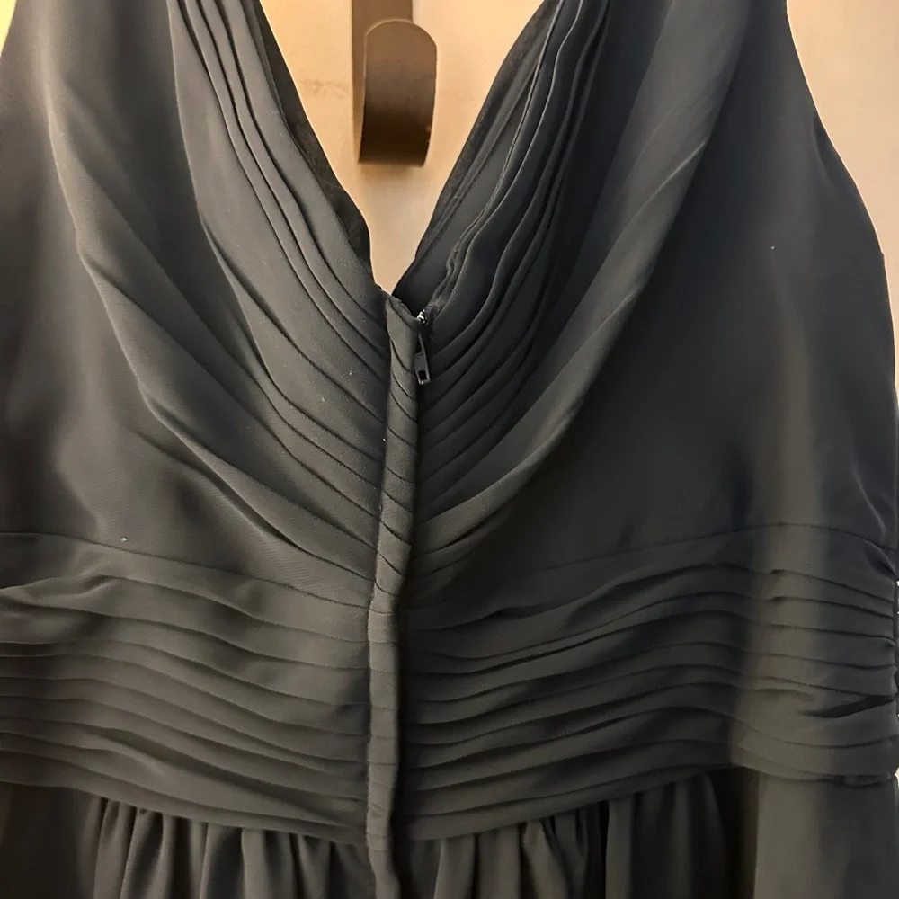 Christina Wu Deep Blue Maxi Dress - Picture 5 of 9